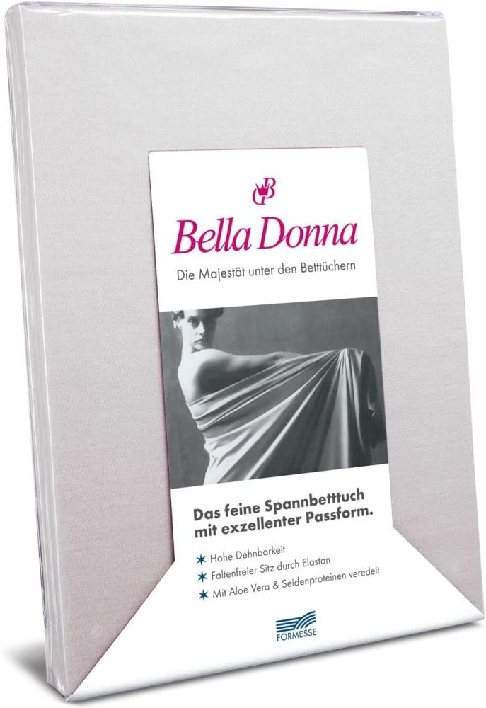 Formesse Bella-Donna Jersey Spannbettlaken|200x220 - 200x240 cm| silber Bild 1