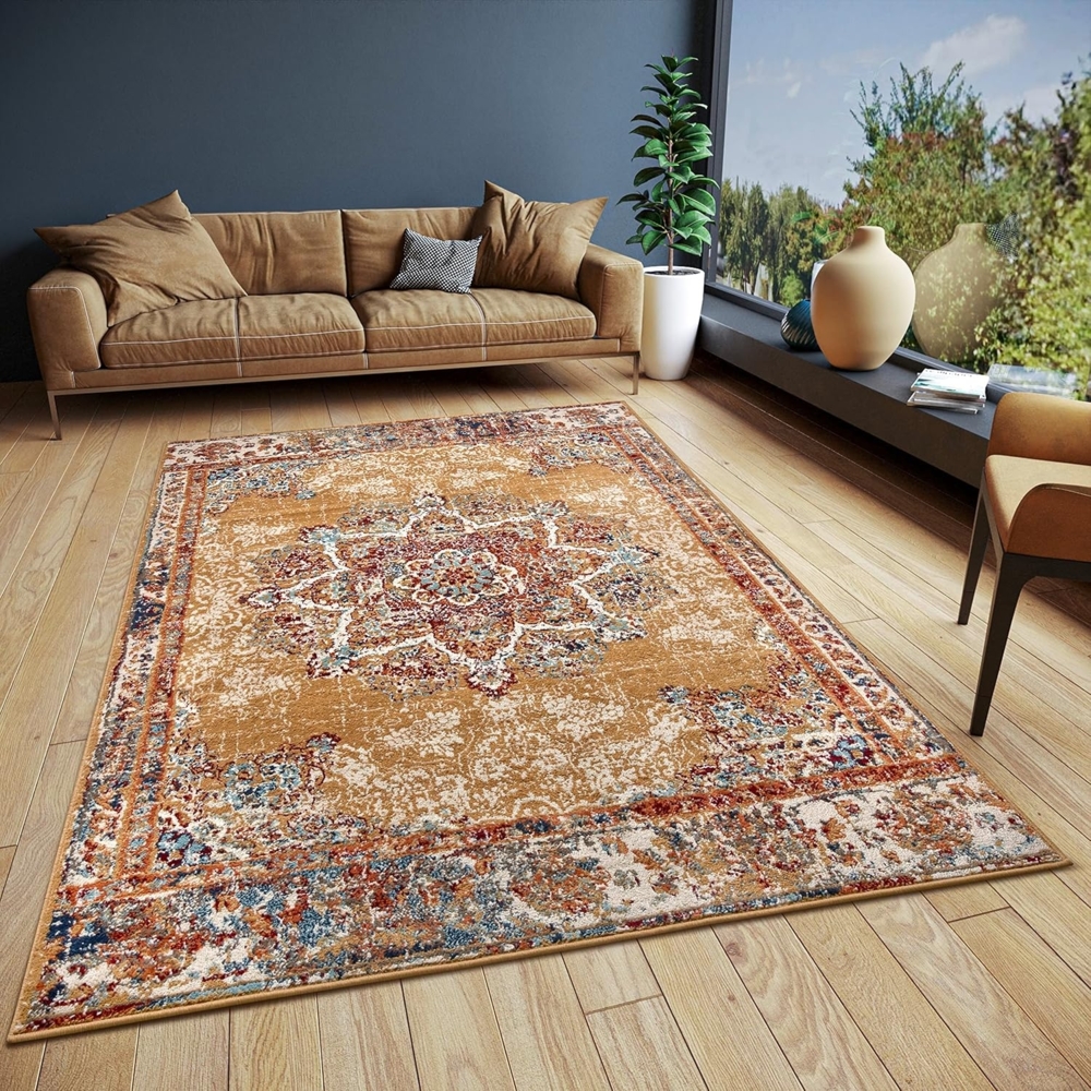 HANSE Home Teppich Maderno, rechteckig, Höhe: 8 mm, Läufer, Orientalisch, Kurzflor, Wohnzimmer, Schlafzimmer, Esszimmer Bild 1