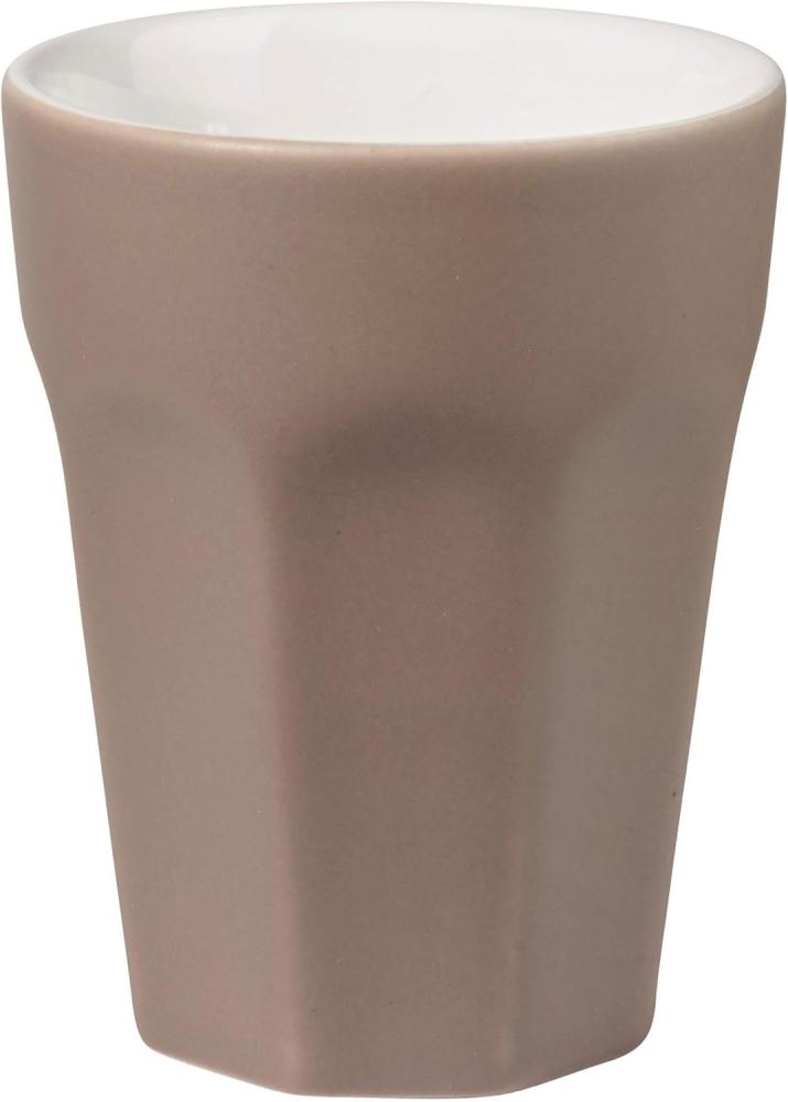 ASA Selection ti amo colore Becher Espresso, Espressobecher, Kaffeetasse, Tasse, Steingut, Taupe, 100 ml, 5079208 Bild 1