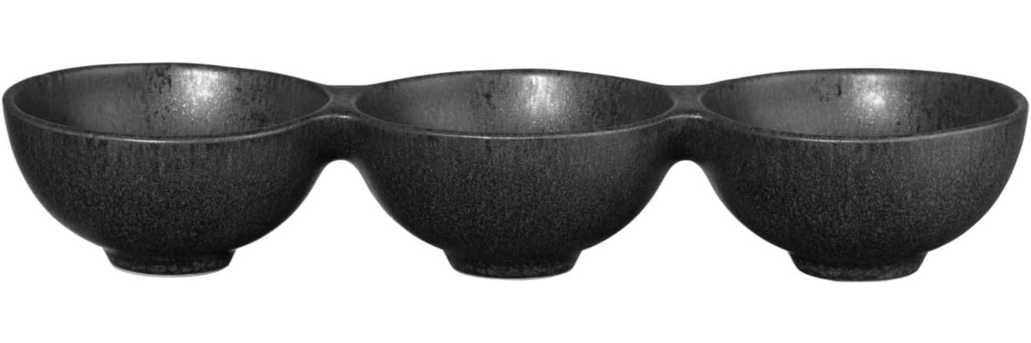 ASA Selection 3er Schale Black Iron Grande L 32 cm B 10,5 cm H 6 cm Bild 1