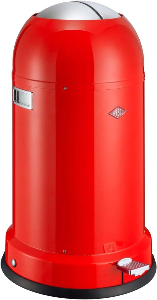 Wesco Abfalleimer Kickmaster Classic Line Soft 33 Liter rot Bild 1