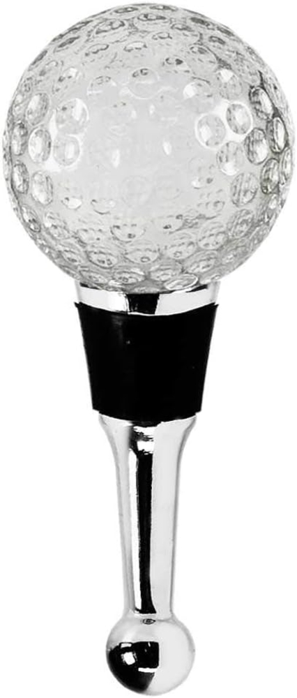 EDZARD Flaschenverschluss Golf, Flaschenkorken, Verschluss für Champagner Flaschen, Muranoglas Bild 1