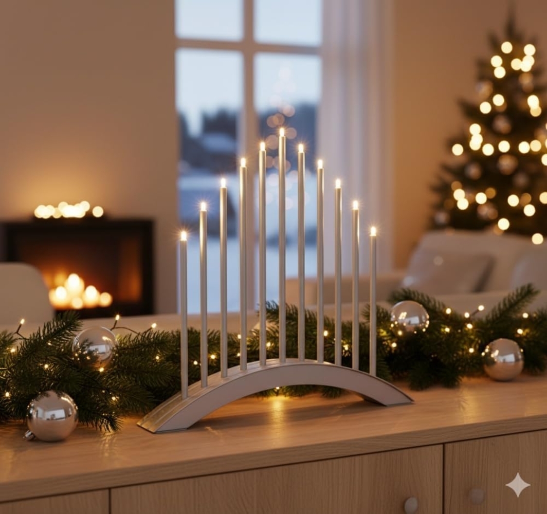 MeLiTec LED Fensterleuchter SL58 Bild 1