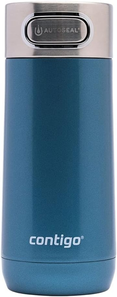 CONTIGO Luxe Autoseal Blau Edelstahl 5 h 12 h 360 ml Bild 1