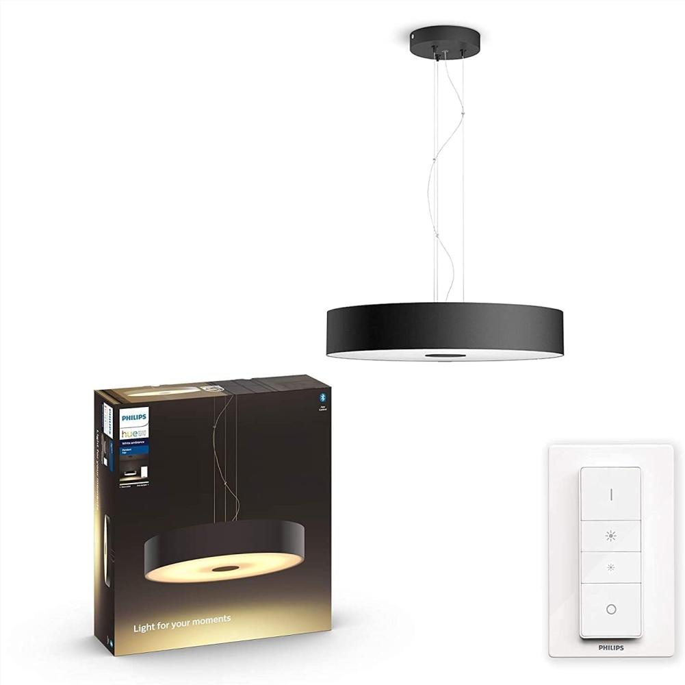 Philips Hue Fair Pendant Ceiling Light - Black Bild 1