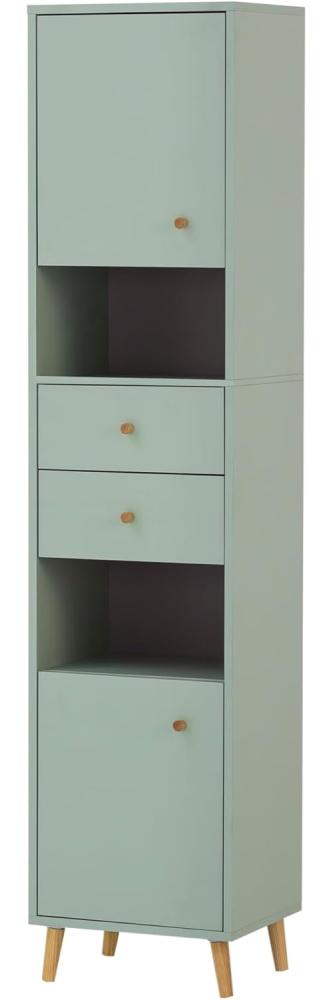 Schildmeyer Bjarne Hochschrank, Holzwerkstoff, Pistazie, 40,3 x 33 x 173,3 cm Bild 1