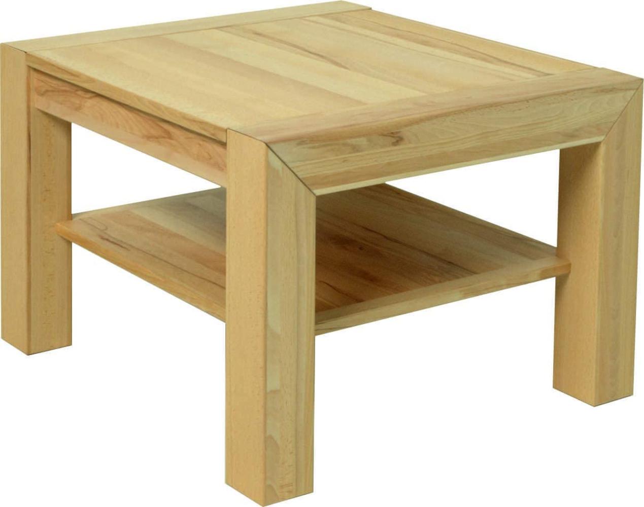 Couchtisch, kernbuche massiv, geölt Bild 1