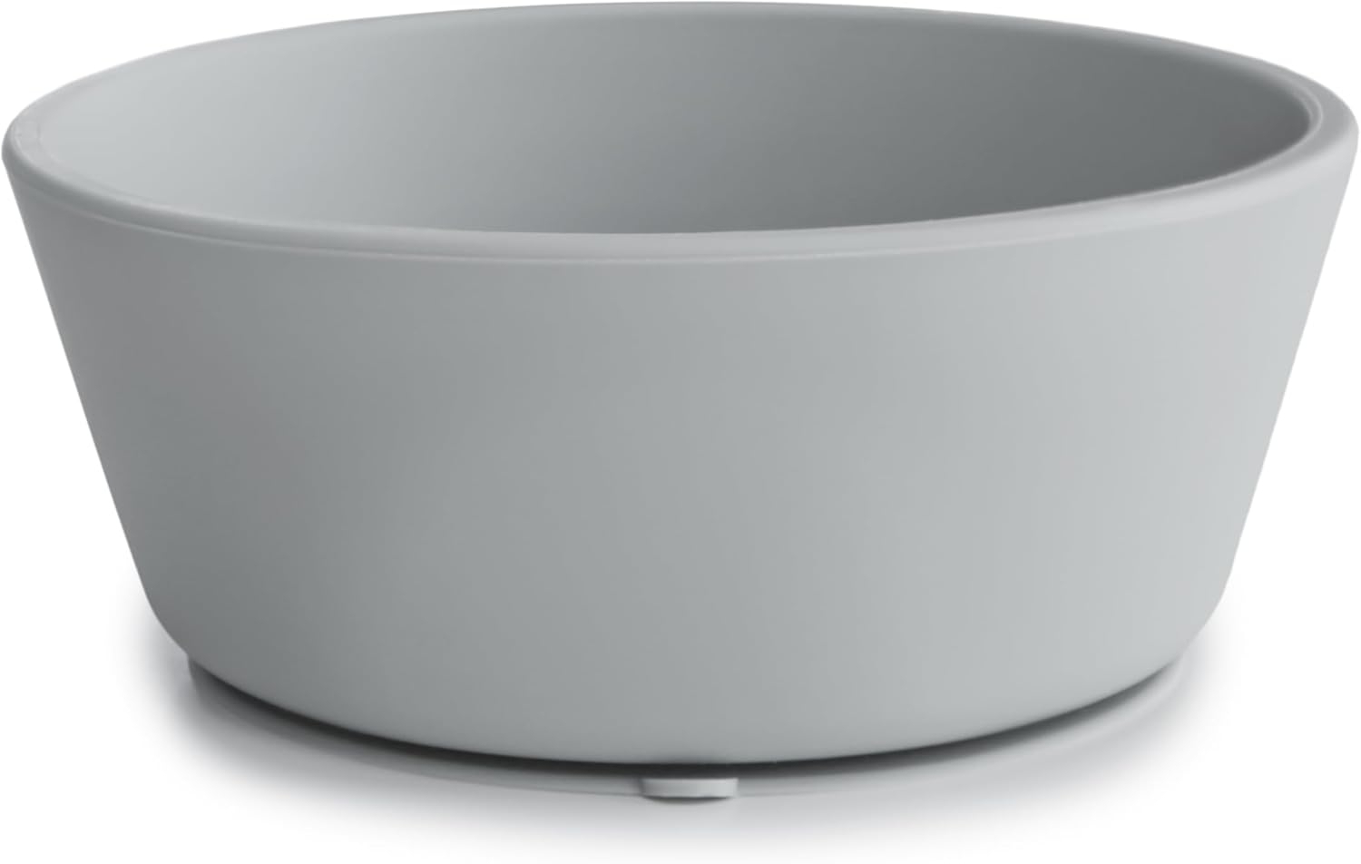 Mushie Silikon Schüssel mit Saugring stone Bild 1