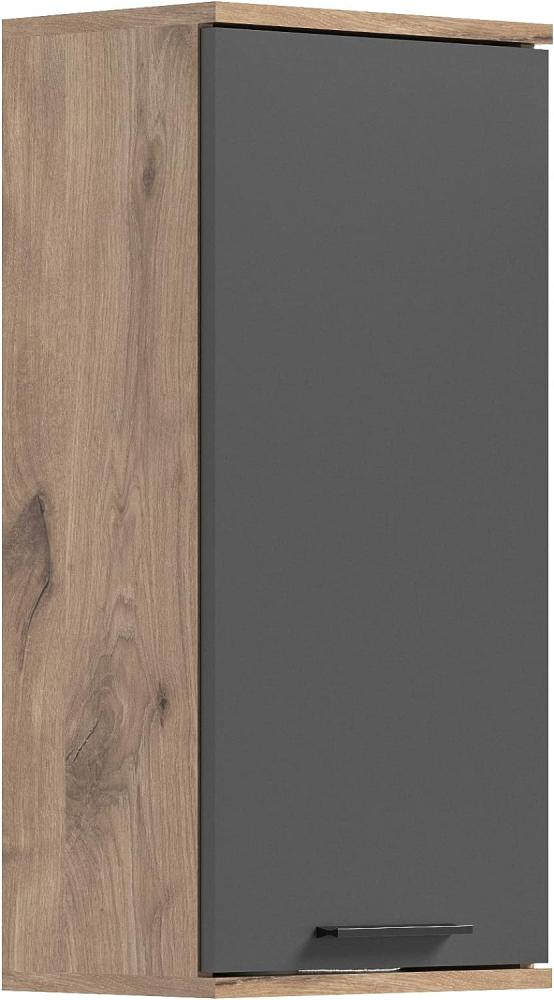 Xonox 'Mason' Hängeschrank, Nox Oak / Basalt Grau Bild 1