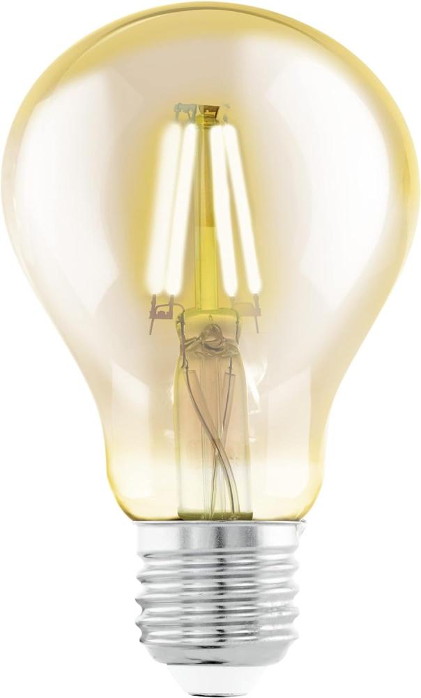 Eglo 110051 LED Filament Leuchtmittel E27 L:13cm Ø:7. 5cm 2200K amber Bild 1