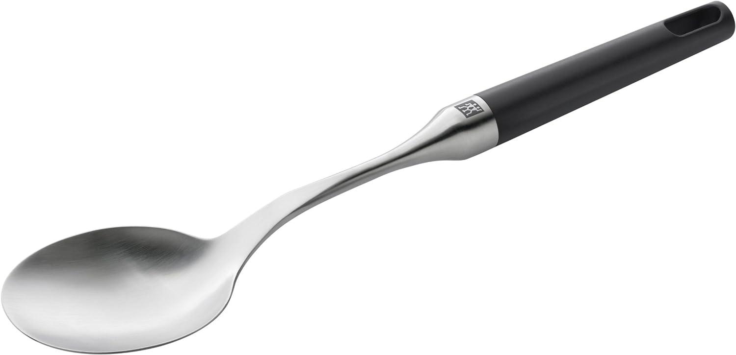 Zwilling 376140000 Twin Pure black Servierlöffel, Satinierter Edelstahl, spülmaschinengeeignet, 325 mm Bild 1