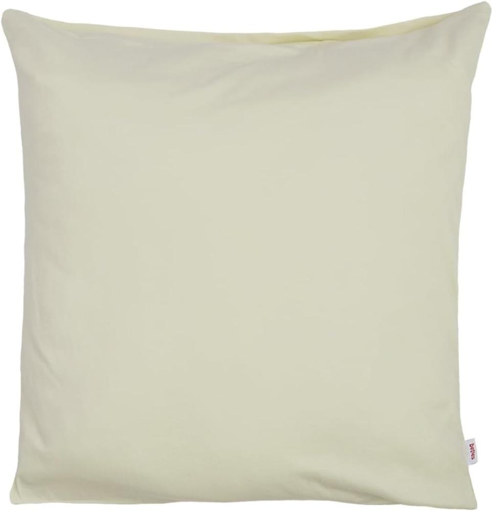 Kissenbezug ca. 40x40 cm Jersey saatpearl-beige beties "BasicSoft" Bild 1