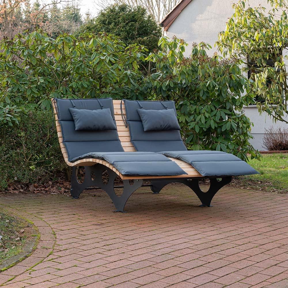 HOME DELUXE Wellenholzliege/Waldsofa TAIGA - 1 Auflage Bild 1