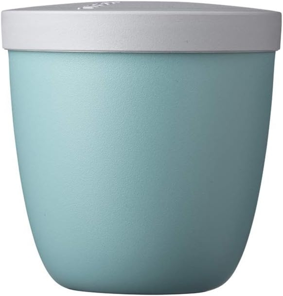 Mepal Snackpot Ellipse Nordic Green – 500 ml praktischer Behälter zur Aufbewahrung und für Transport von Lebensmittel – tiefkühltauglich – spülmaschinenfest Bild 1