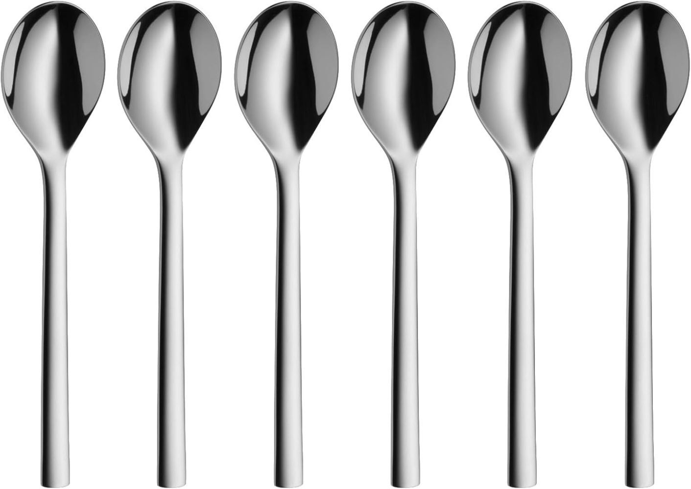 WMF Nuova Kaffeelöffel-Set 6-teilig, Edelstahl Bild 1