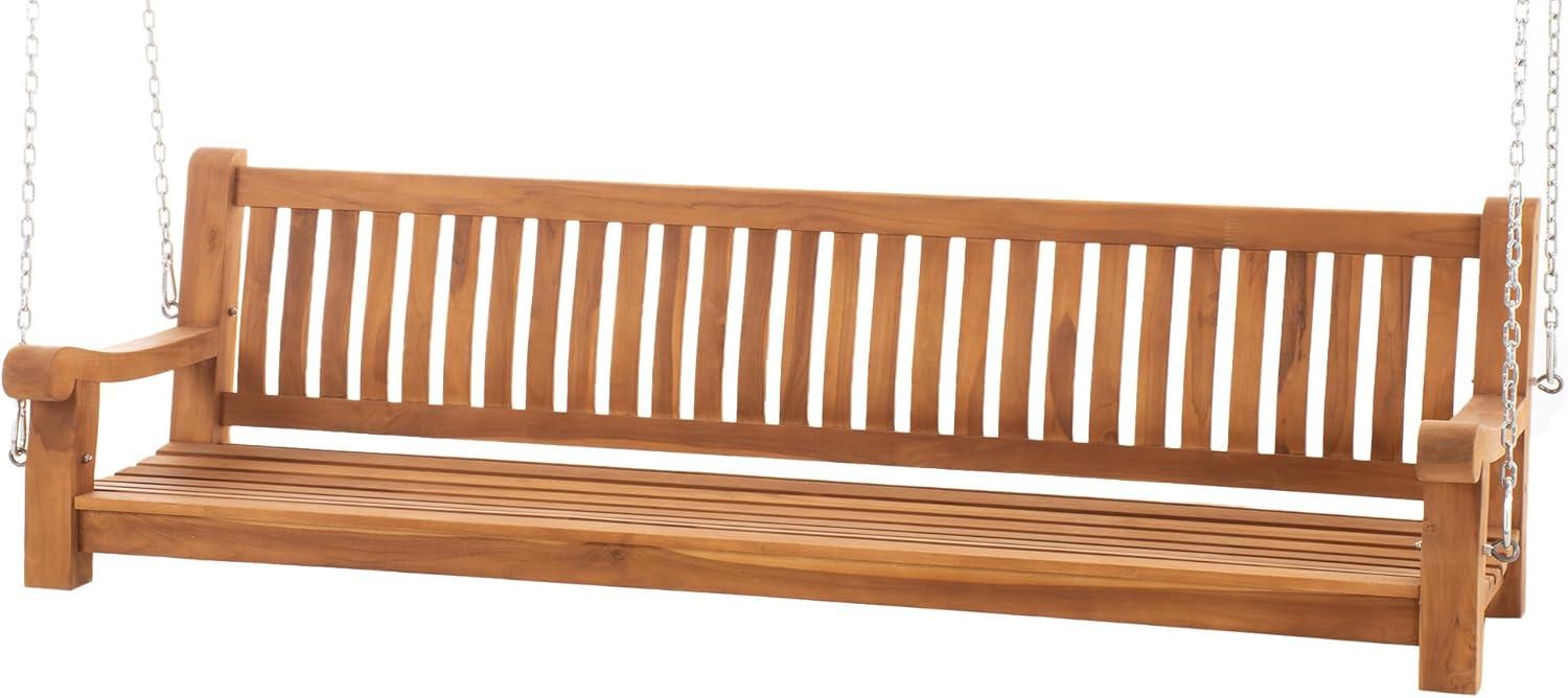 Schaukelbank Joyce 200 cm teak Bild 1