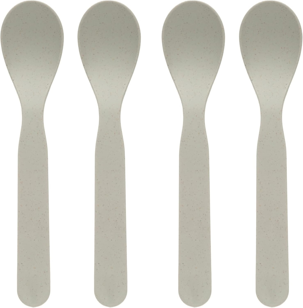 Laessig Cellulose Uni Löffel Set Warm Grey Grau 1 Bild 1