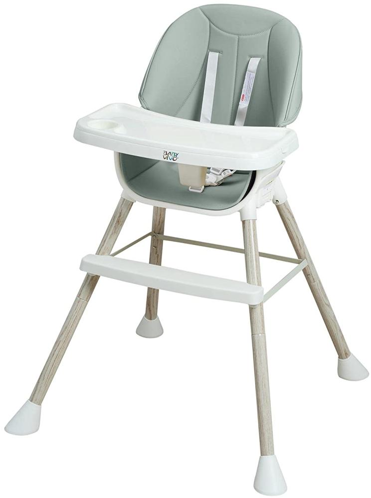 Baby Vivo 'Lani' 2in1 Hochstuhl Design pink Bild 1