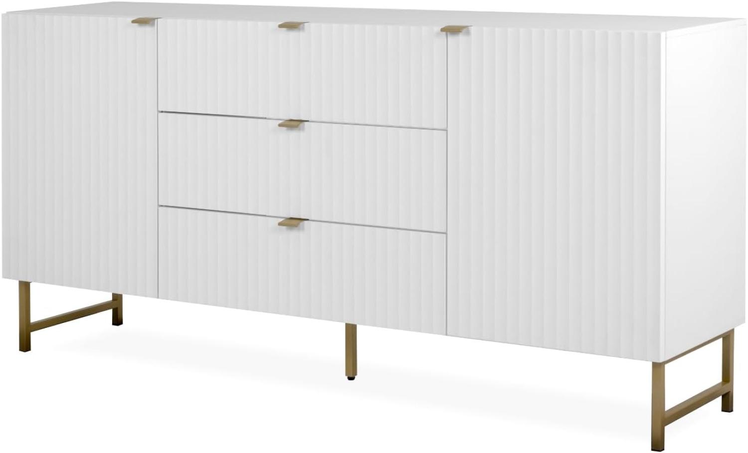 Sideboard Hawick in weiß matt 179 cm Bild 1