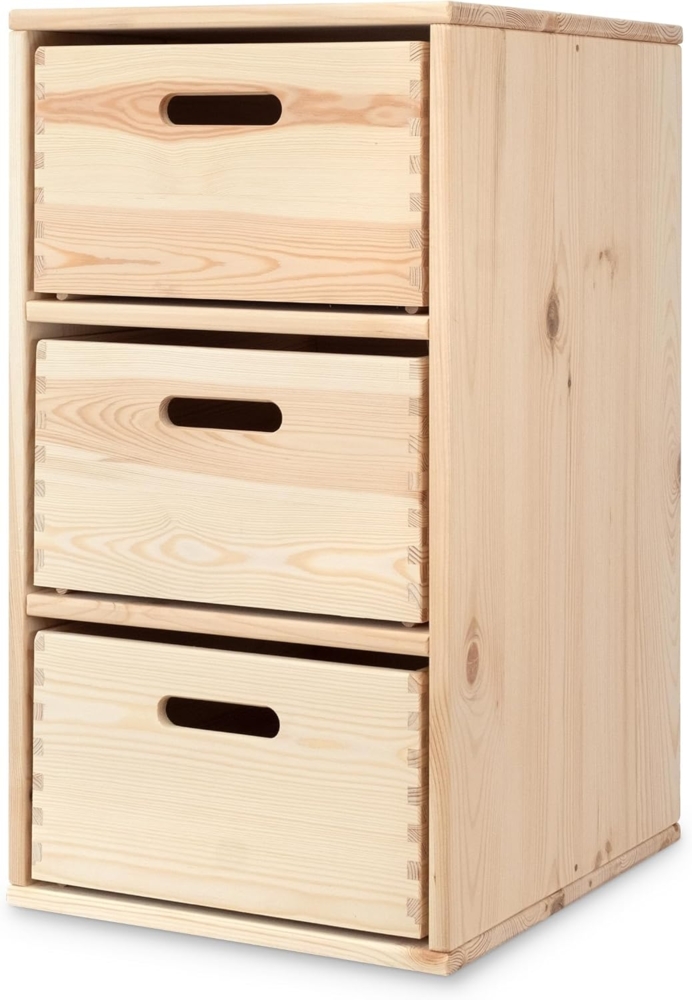 Ehrenkind Kinderregal Aufbewahrungssystem für das Kinderzimmer aus hochwertigem Holz, Modularer Aufbau, individuell kombinierbar Bild 1