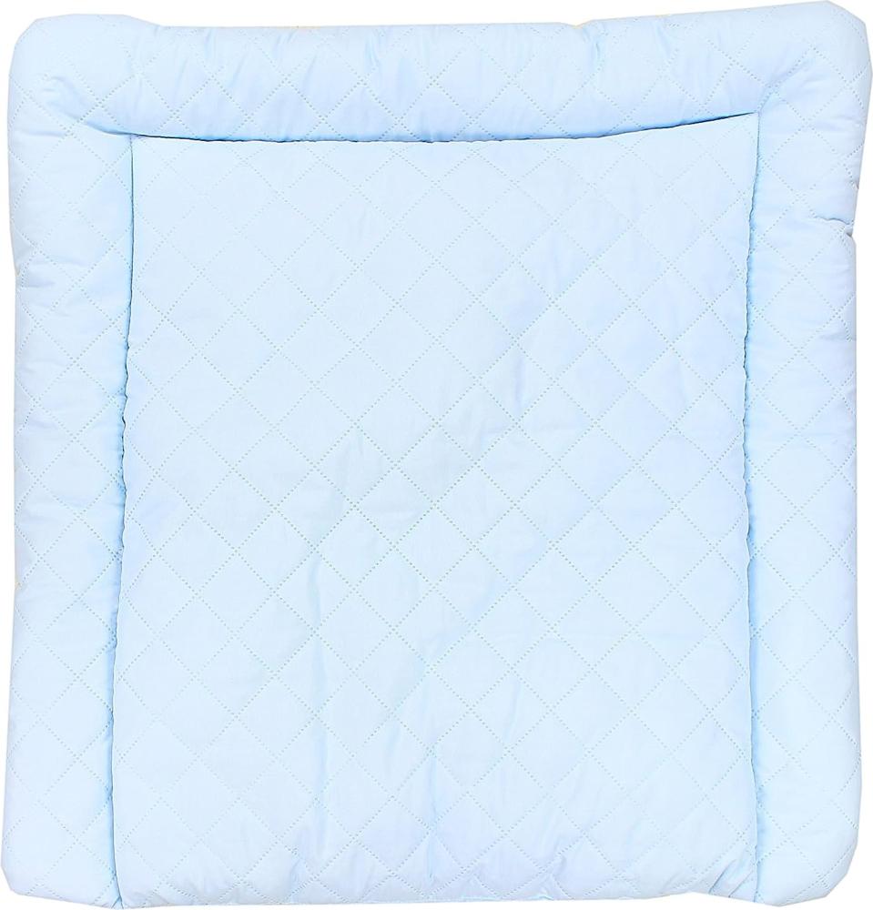 TupTam Baby Wickeltischauflage mit Baumwollbezug Gemustert, Farbe: Muster 9, Größe: 75x85 cm Bild 1