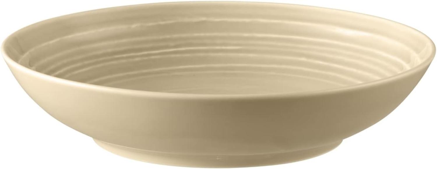 Seltmann Weiden Terra Sandbeige uni Suppenteller rund 21 cm Bild 1