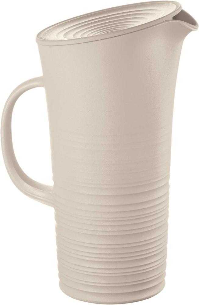 Guzzini Tierra Beige Karaffe mit Deckel 1,8 l Bild 1