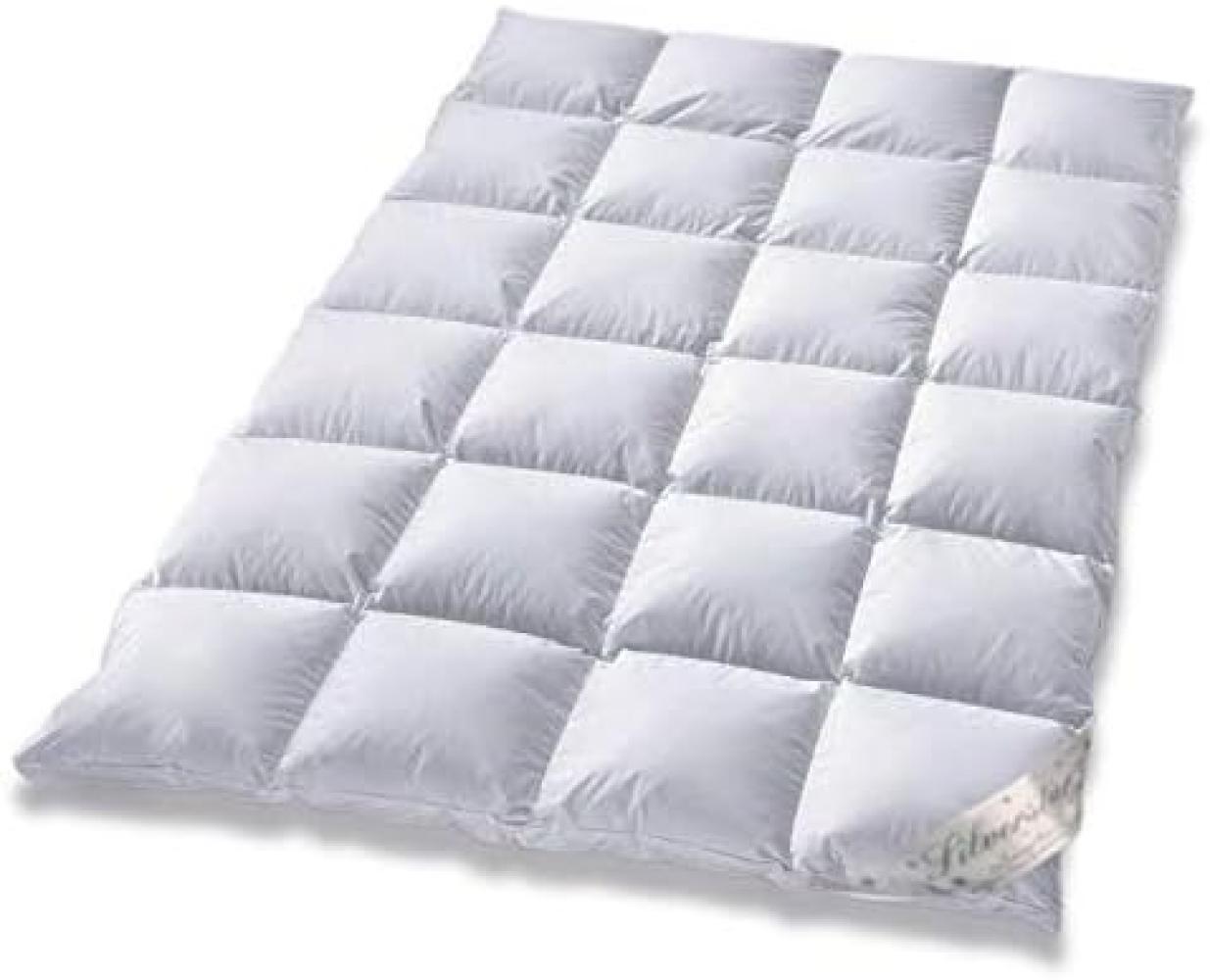 Typ Eiderdaune Silverstar warme Winterdecke 90/10 Daune Aussensteg 240x220 cm Bild 1