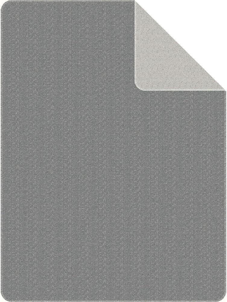 s Oliver Jacquard Decke 1590|150x200 cm| anthrazit-wollweiss Bild 1