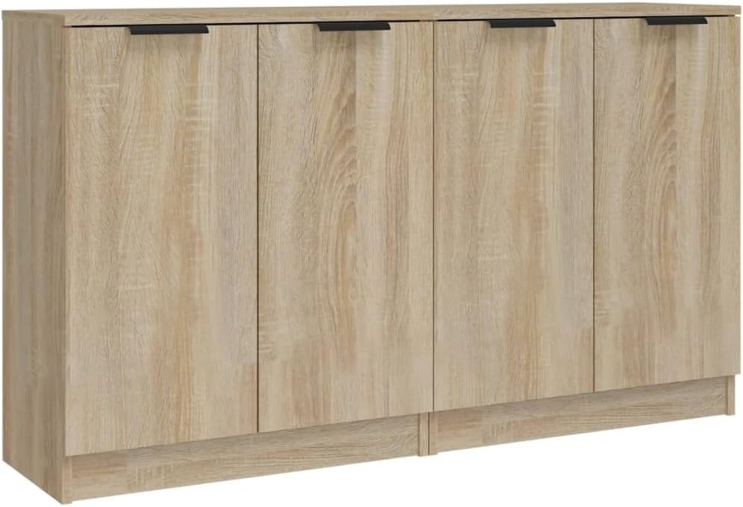 vidaXL Sideboards 2 Stk. Sonoma Eiche 60x30x70 cm Holzwerkstoff 3115774 Bild 1