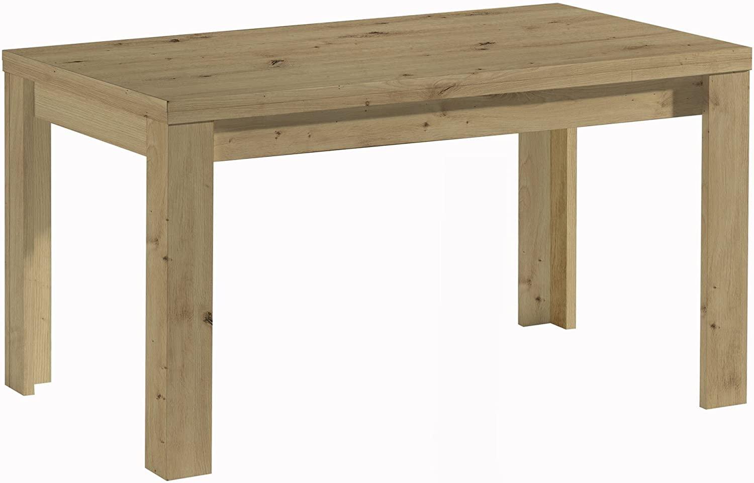 Esstisch ausziehbar Eddy 180 x 90 x 78 Esszimmertisch Asteiche 13781-180280 Bild 1