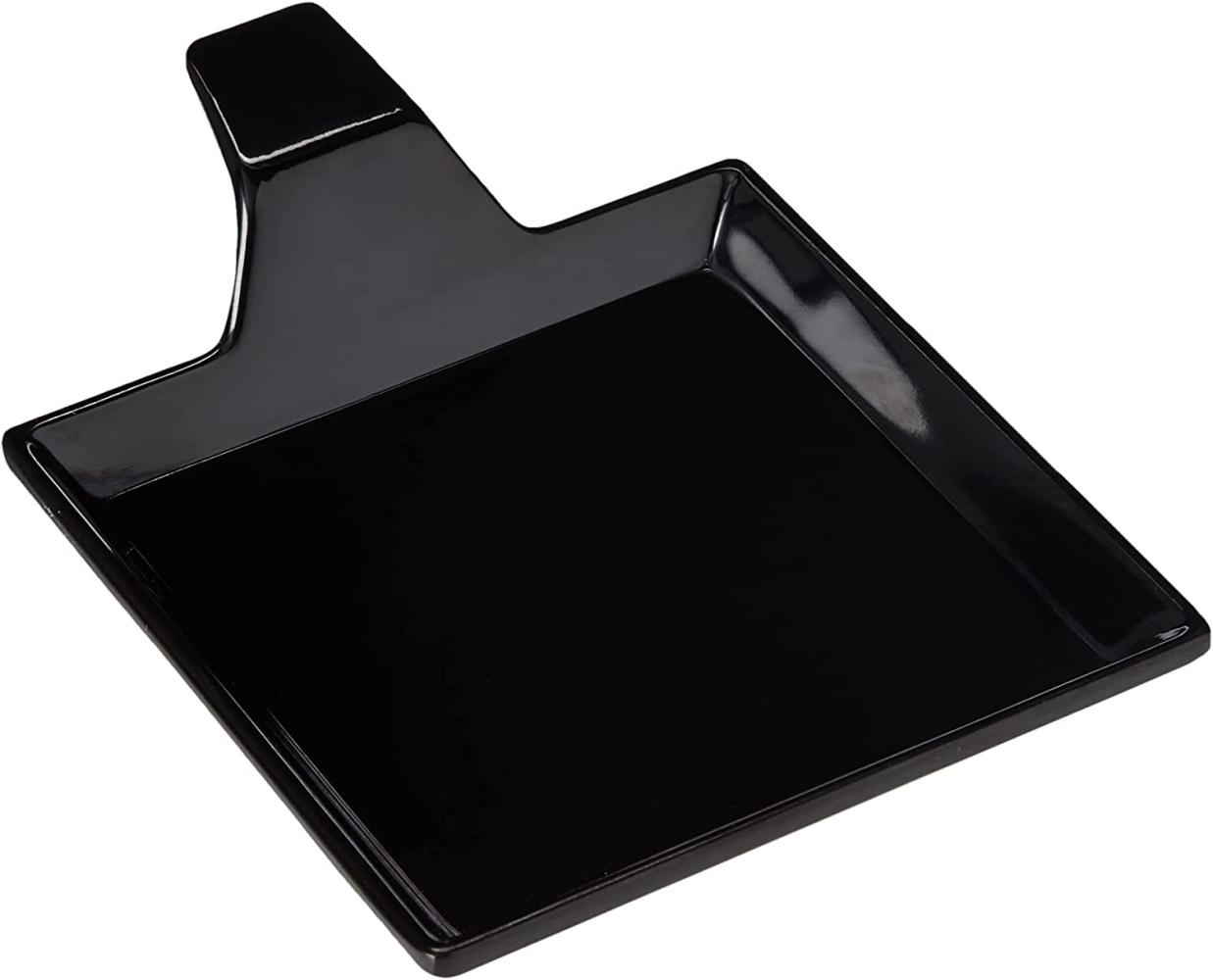 LACOR für Delicates Tablett, Melamin, klassisch, 9,5 cm schwarz Bild 1