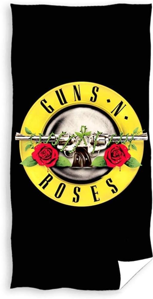 Guns N' Roses Strandtuch Guns N Roses Badetuch Handtuch Strandtuch 70x140 cm, mit Kapuze Bild 1