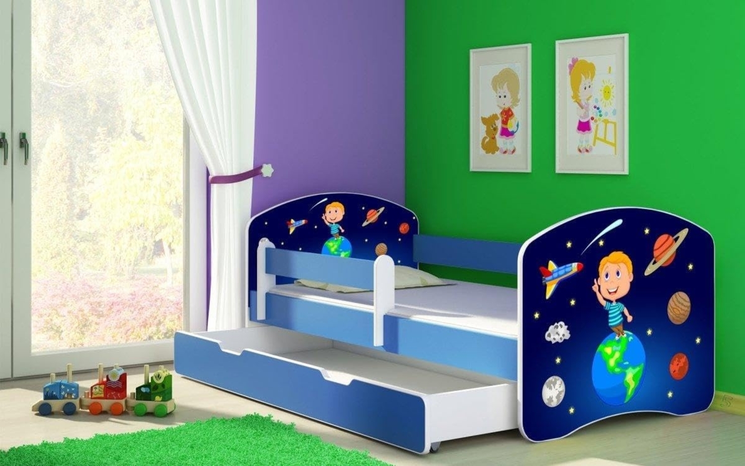 Kinderbett Dream mit verschiedenen Motiven 180x80 Cosmos Bild 1