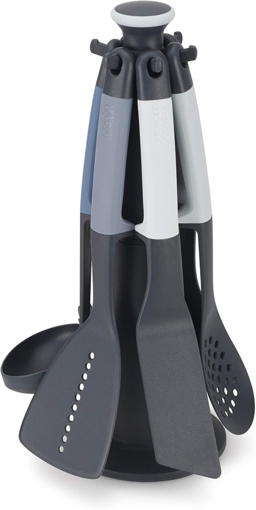 Joseph Joseph Elevate 6-teiliges Utensilien-Set mit Drehständer Bild 1