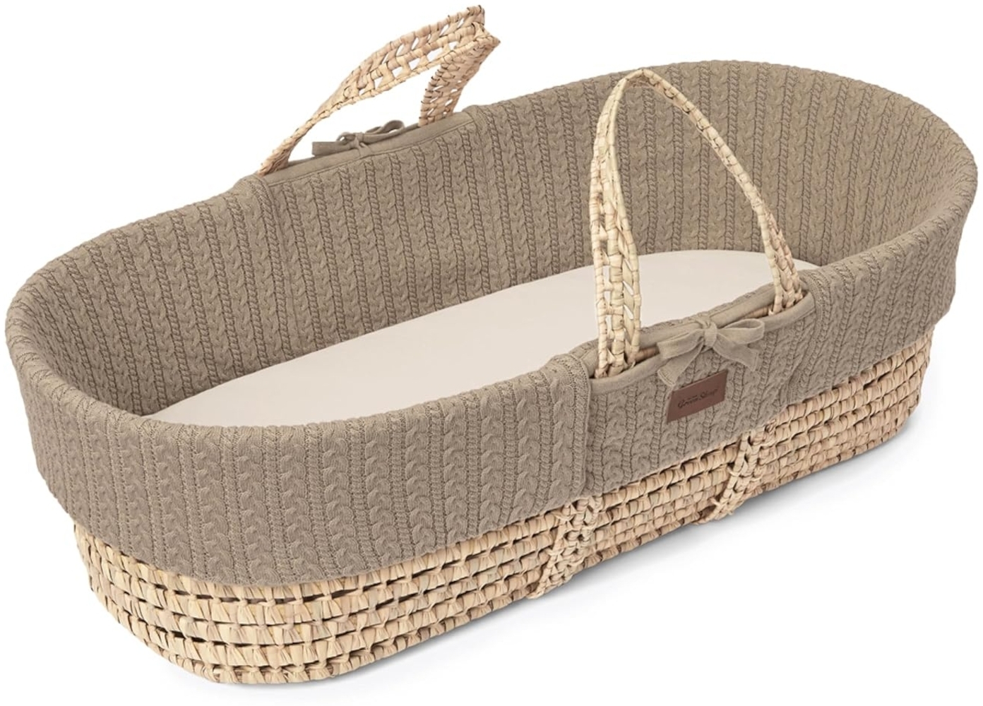 The Little Green Sheep Moses Babykorb und Matratze Bild 1