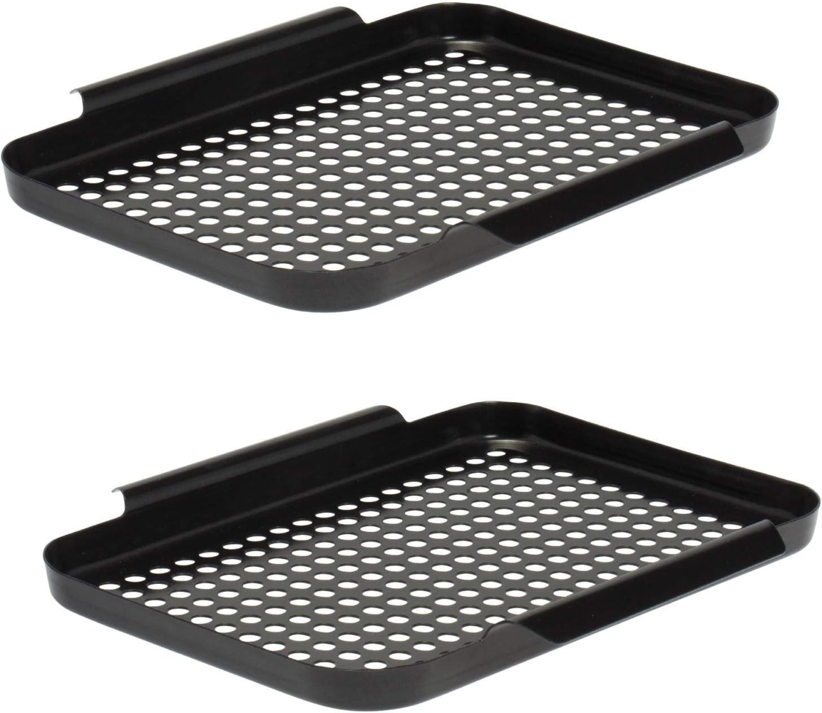 Grillplatte 2er-Set, Grillpfanne, antihaftbeschichtet 29,5 x 25,5 cm Bild 1