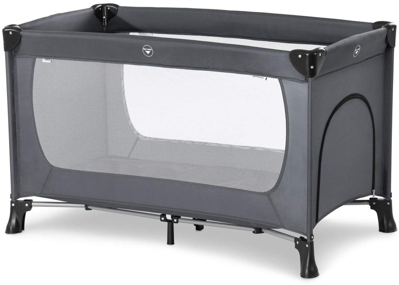 Hauck Essential Reisebett Dream n Play Plus grey Bild 1
