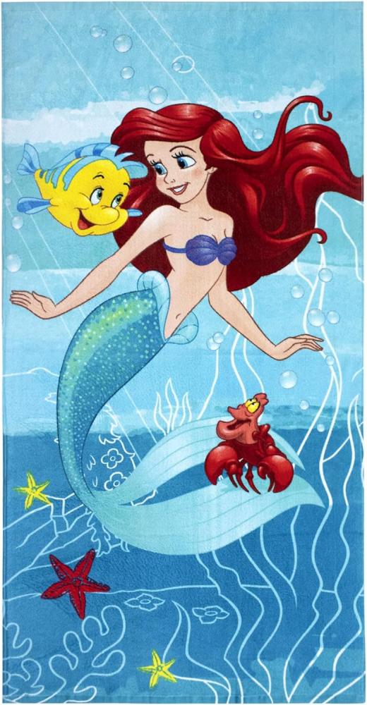 Jerry Fabrics Handtücher Disney Arielle Duschtuch Badetuch Strandtuch 70 x 140cm Bild 1