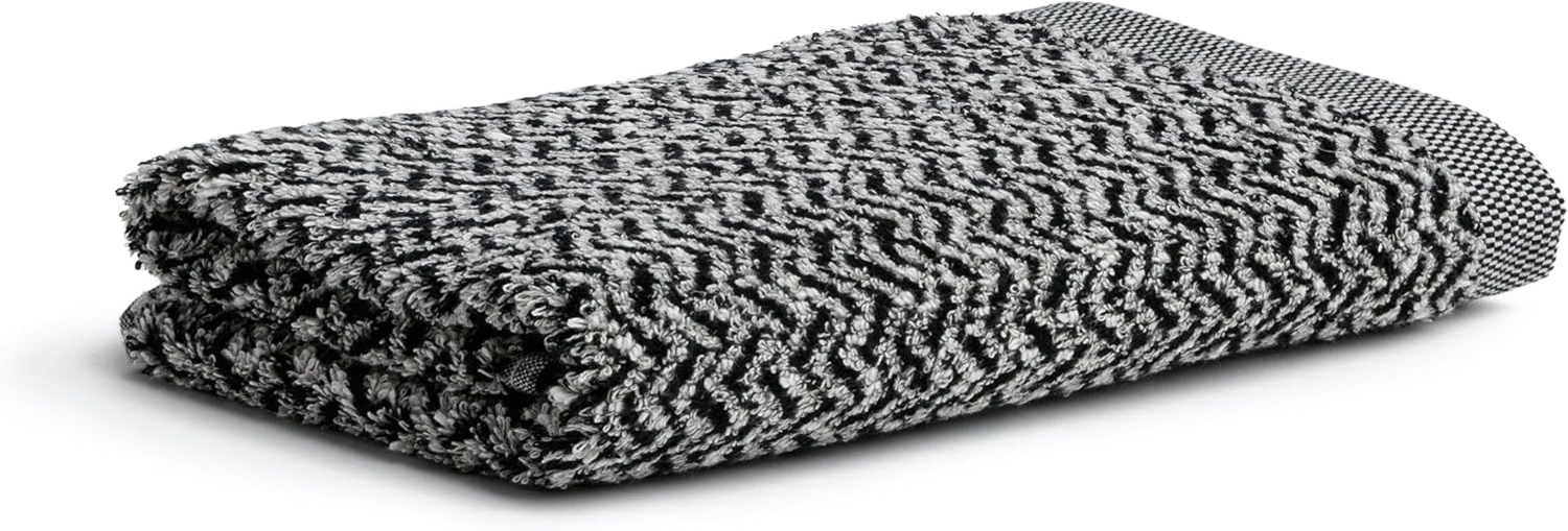 Möve Duschtuch Brooklyn Fischgrat, Walkfrottee (1-St), mit Zick-Zack-Muster Bild 1