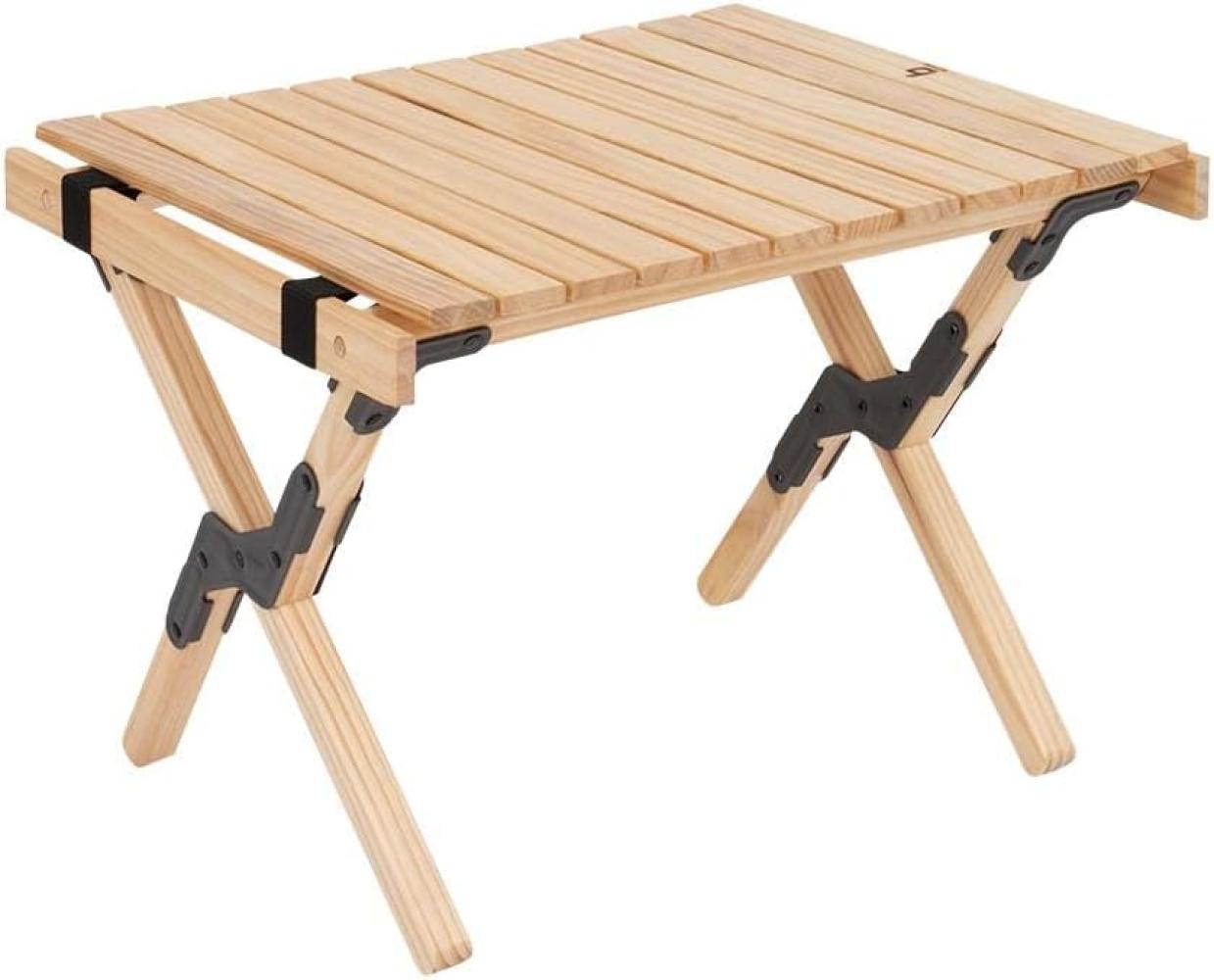 Beistelltisch Holz Klein + Tasche Camping Garten Klappbar Tisch Grill Wohnmobile Bild 1