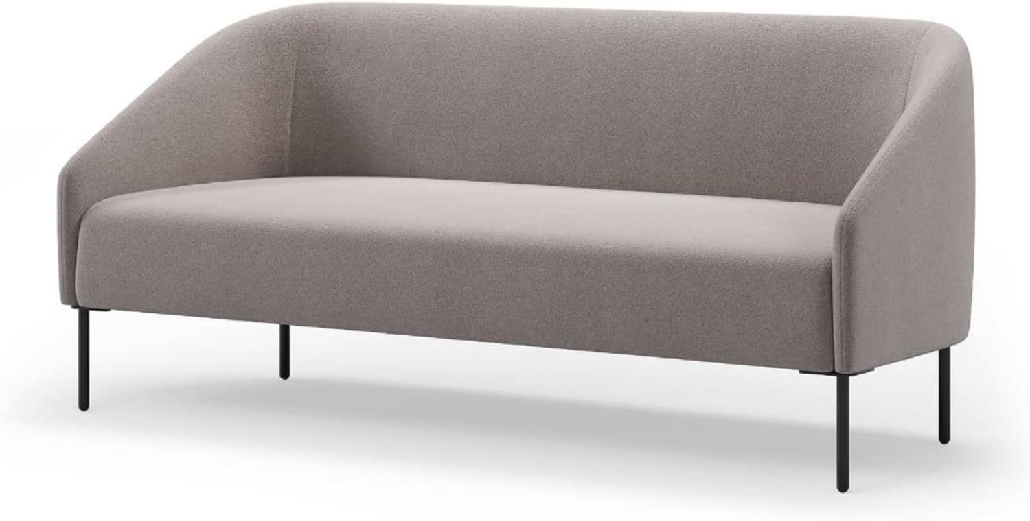 Casa Padrino Luxus Wohnzimmer & Hotel Sofa Grau / Schwarz 180 cm - Luxus Möbel Bild 1