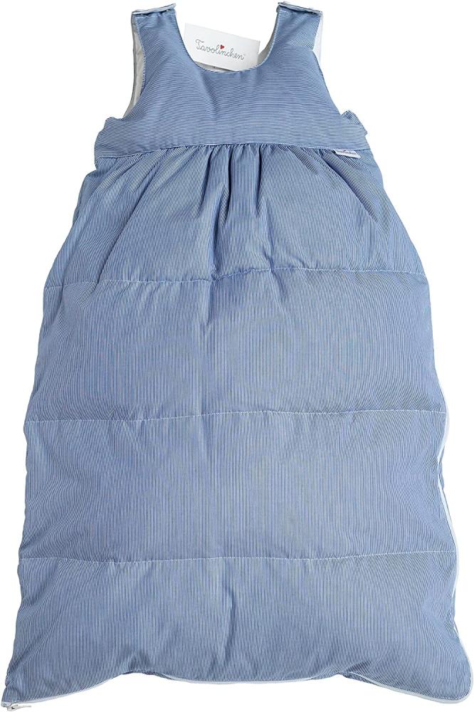 Tavolinchen Babyschlafsack Daunenschlafsack\"BoludaStreifen\" Kinderschlafsack\" – marine – Gr. 70 Bild 1