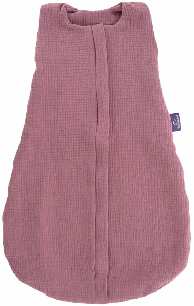 Träumeland Sommerschlafsack LIEBMICH Baumwollmusselin pflaume Größe 110 Bild 1