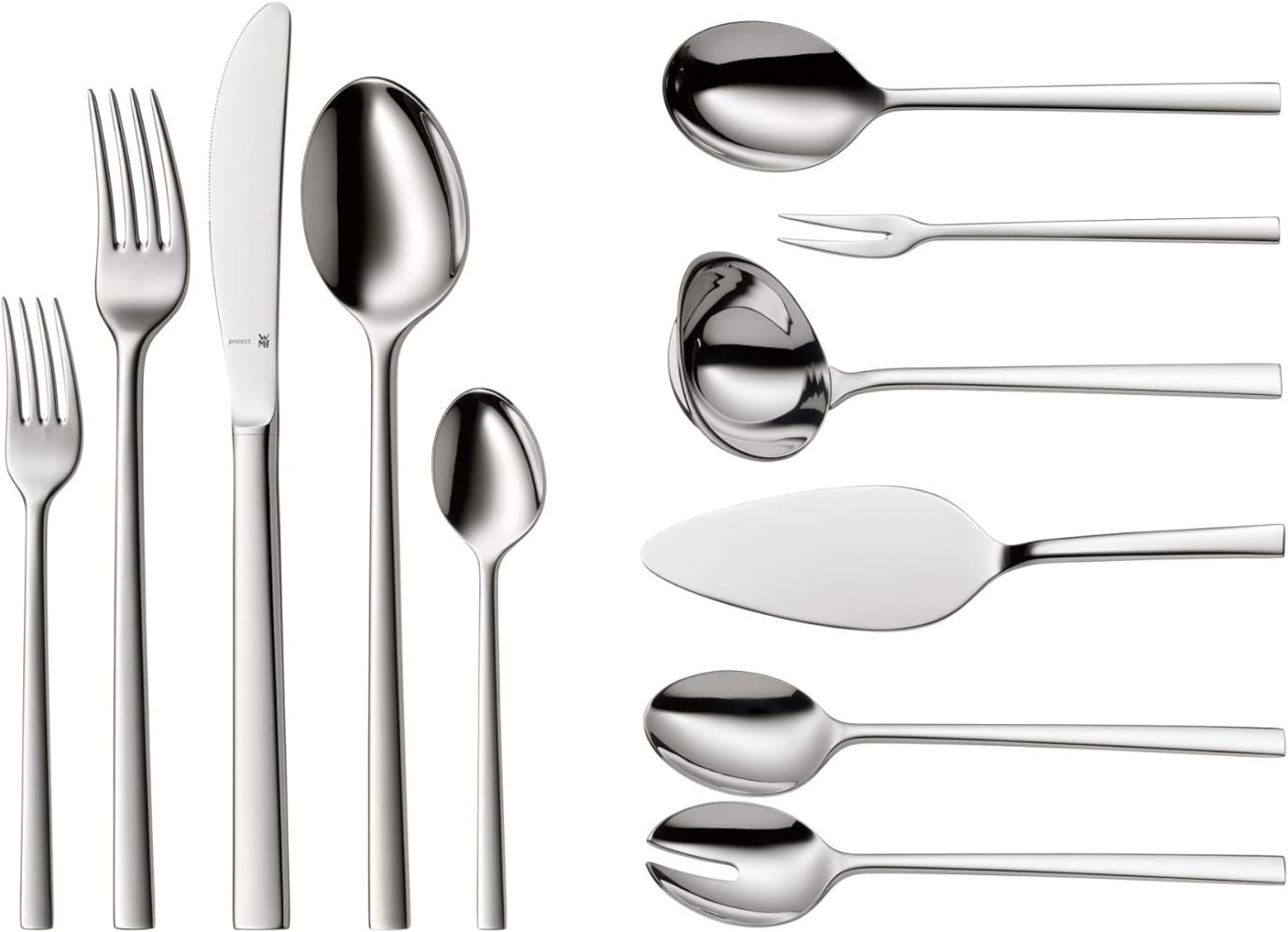 WMF 'Sonic' Besteck-Set, 66-teilig, Cromargan protect® silber Bild 1