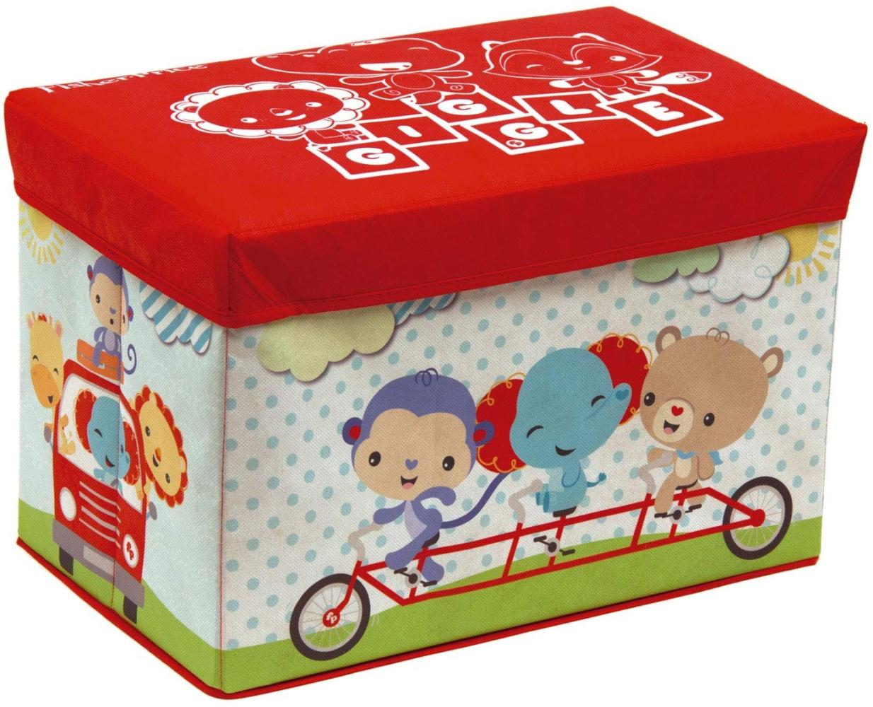 Aufbewahrungsbox Tierdruck 49 cm Bild 1