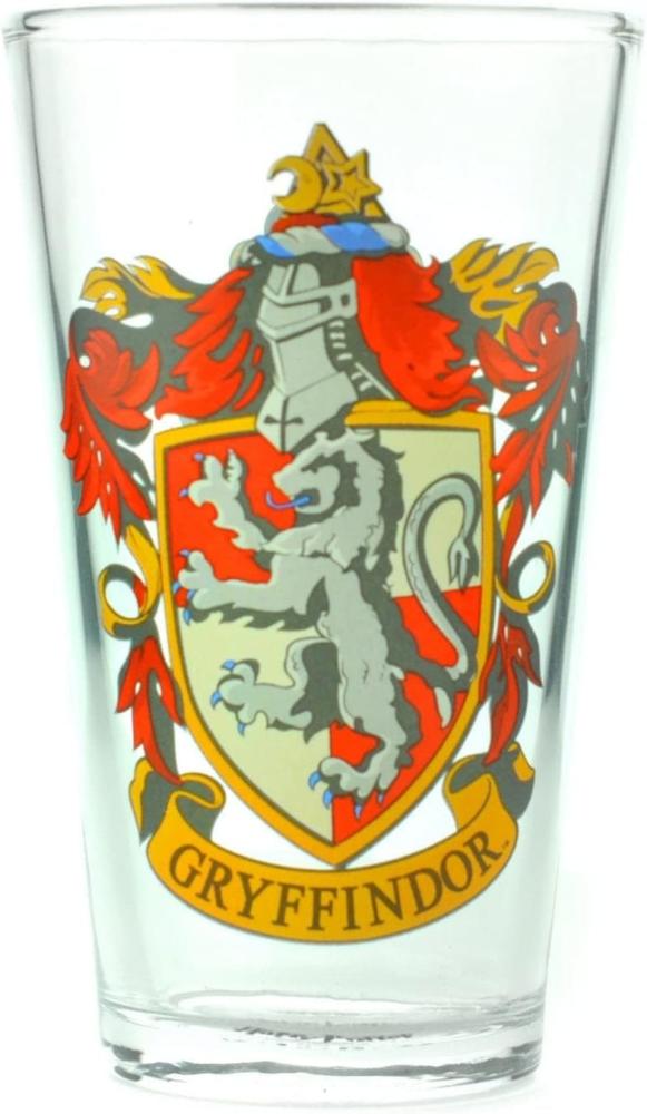 Harry Potter Gryffindor Wappen, Glas, 450 ml Bild 1