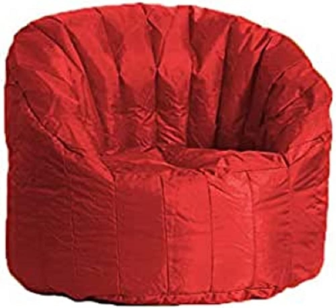 Dmora Runder Polstersessel, Farbe Rot, Maße 80 x 80 x 80 cm Bild 1