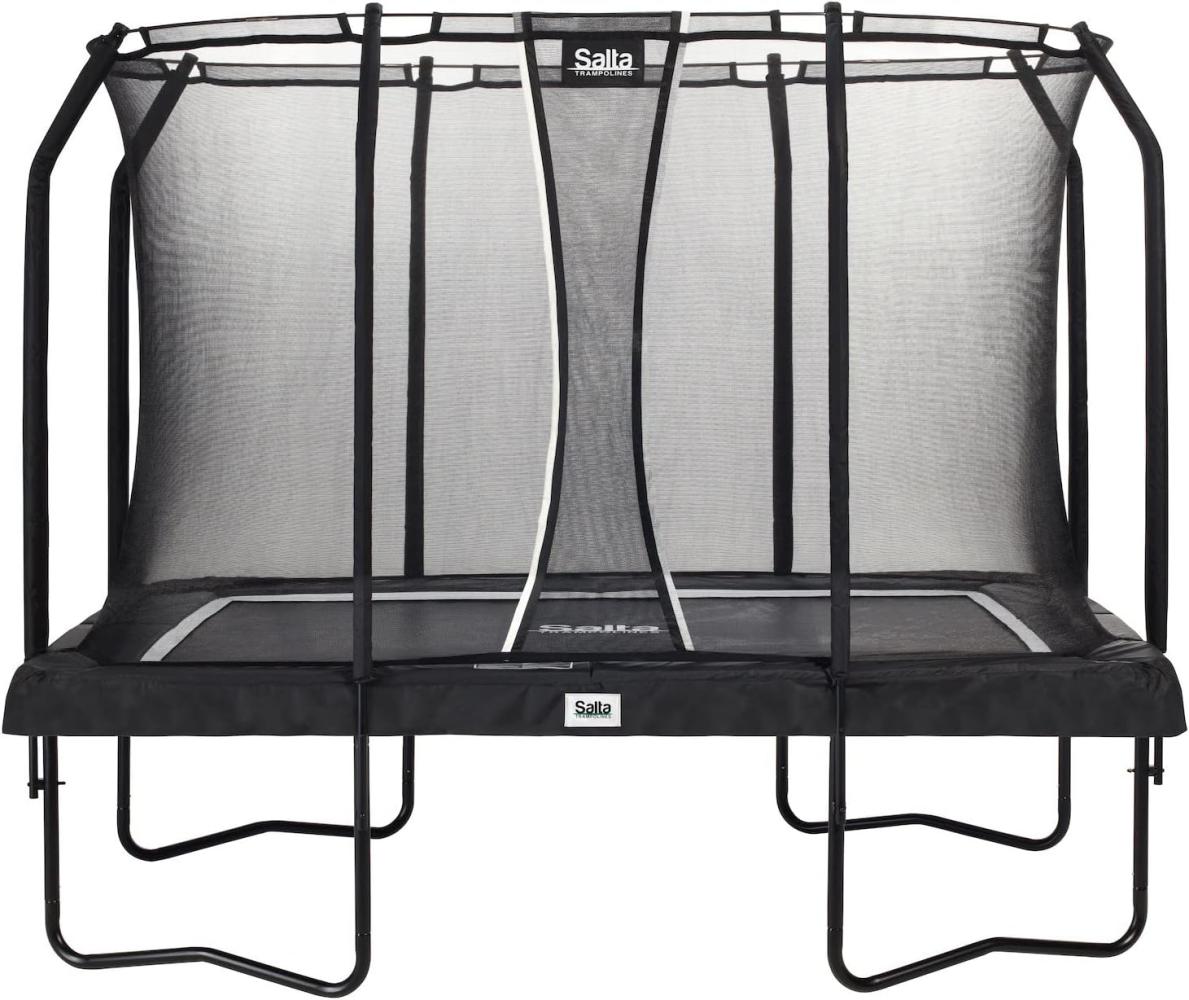 Salta 'Premium Black Edition Advanced' Trampolin, rechteckig, schwarz, 305 x 214 cm, ab 5 Jahren, maximal belastbar bis 150 kg, inkl. Sicherheitsnetz Bild 1