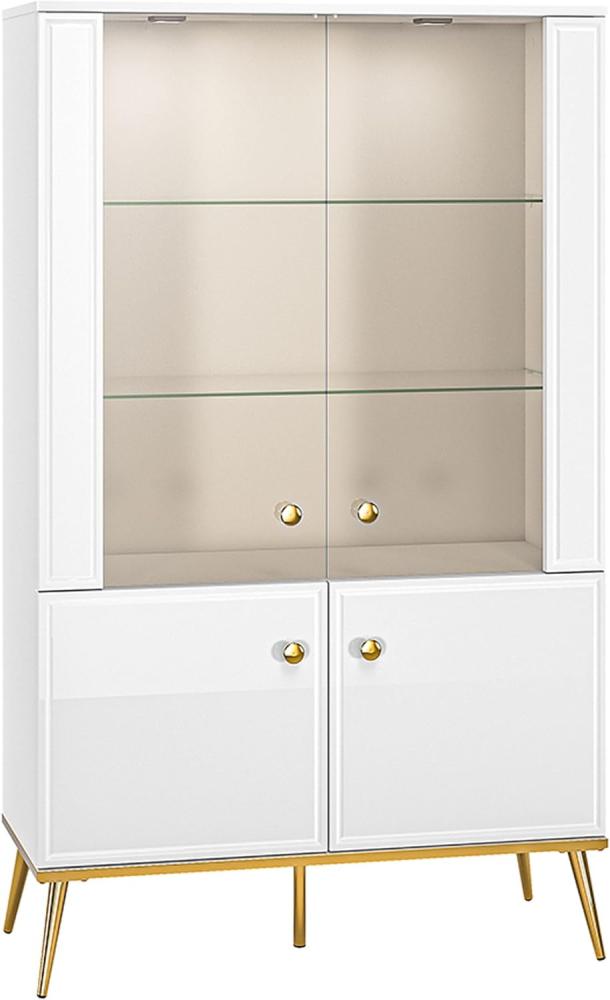 Stauraumvitrine GOLDIN Vitrine 92x40x152cm Bild 1